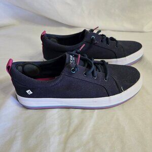 Sperry Blue Women's Top Lace Up Shoes 4M